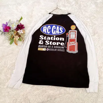 RODEO CROWNS (로데오 크라운) 롱 T (M) 백 프린트