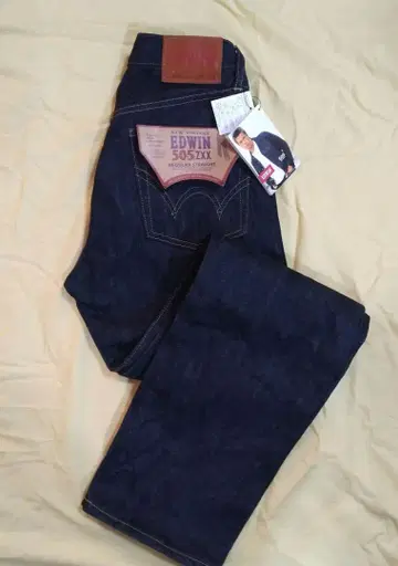 EDWIN 505ZXX 레귤러 스트레이트 청바지 브래드 피트 모델