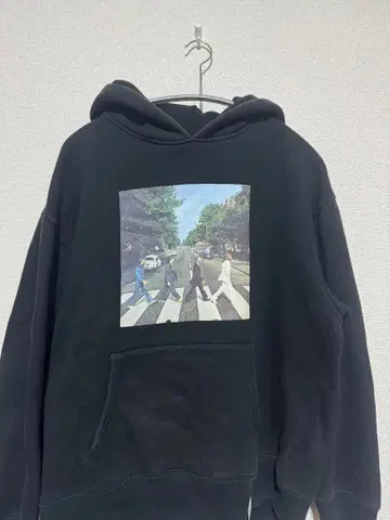 THE BEATLES 애비 로드 후드티 블랙