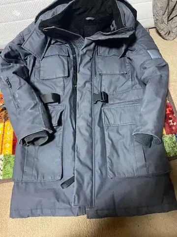 ASHLS TO DVST 헤비 롱 자켓 사이즈 L