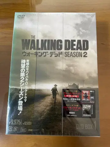 [ 미개봉 새상품 ] 워킹 데드 SEASON 2 DVD BOX 1