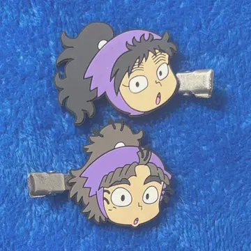 닌타마 란타로 쿠쿠치 헤이스케 타케야 하치자에몬 앞머리 클립