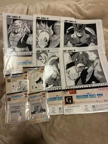 제일복권 드래곤볼 그 2 하위상 묶음 판매 9점