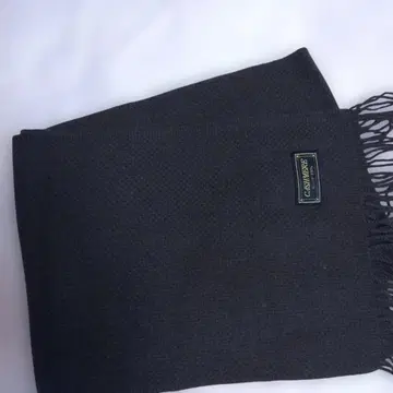 캐시미어 100% 다크 브라운 머플러