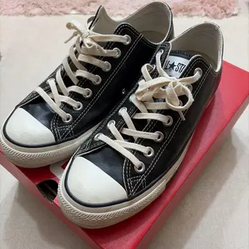 [ CONVERSE ] 올스타 (R) 올리브 그린 가죽