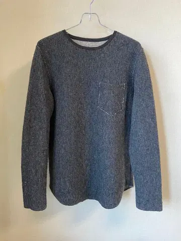 새상품급 tone (토네) '울 100%' 써멀 두꺼운 니트 S