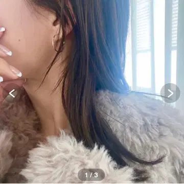 새상품 IENASLOBE 예나스로브 ayumi 골드 귀걸이