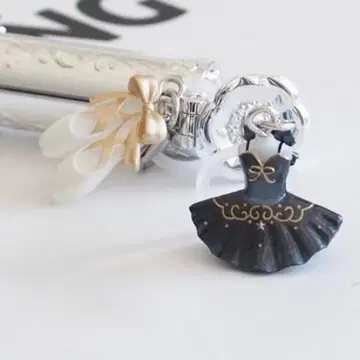 발레 모티브 메지루시 액세서리 토슈즈 화이트 튜튜 드레스