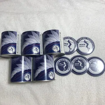 NHK 피규어 트로피 캔뱃지 5개 세트