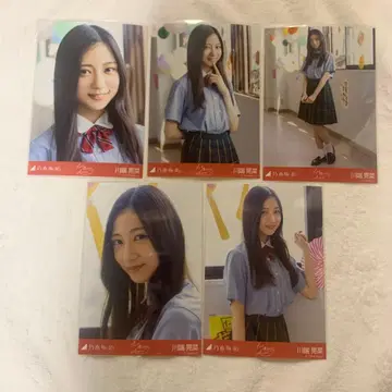 노기자카46 브로마이드 카와바타 아키나 왜 우리는 달리는가 5종