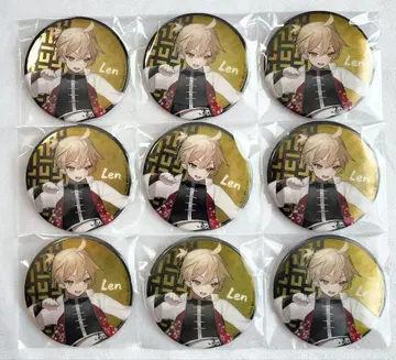 카가미네 렌 39culture2023 빅 메탈릭 캔뱃지 차이나 묶음 판매