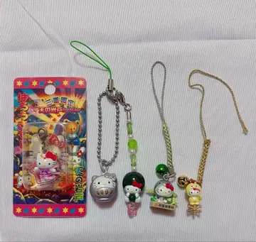 지역 한정 키티 달마 키티 스트랩 5개 세트