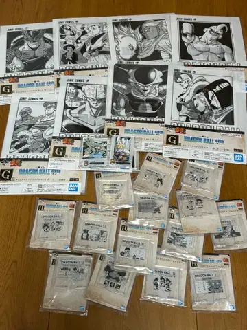 제일복권 드래곤볼 40th 그 두 번째 하위상 세트