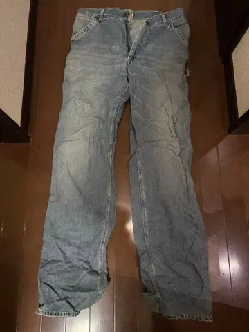 레어 EDWIN 101 페인터 팬츠 w34