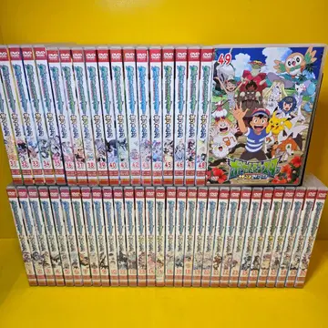 새상품 케이스 교환 완료 포켓몬스터 썬&문 DVD 전 49권 세트