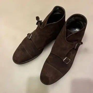 다크 브라운 스웨이드 부츠 40 사이즈 스가와라 신발 가게 구매