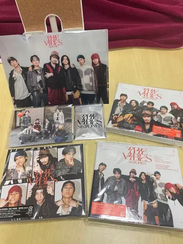 SixTONES THE VIBES CD 3장 + 특전