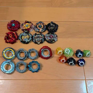 베이블레이드 7개 세트 (레이어 1개 덤)