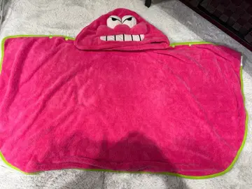 와니야마 씨 타월과 후드 부착 목욕 판초