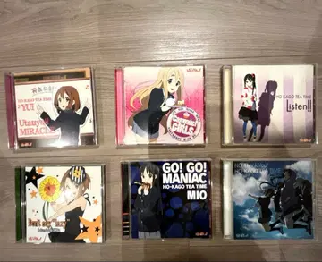 케이온! 방과후 티타임 애니메이션 CD 6매 세트