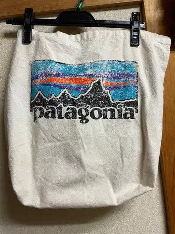 patagonia 토트백 아이보리 organic cotton