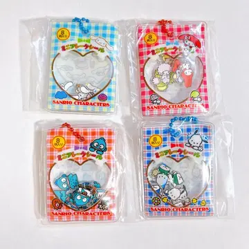 산리오 바스락 프레이크씰풍 참 4세트