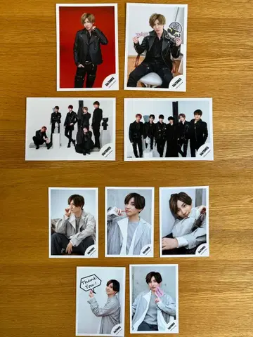 SixTONES 쿄모토 타이가 공식 사진 9장 세트