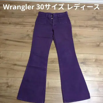 [ 당일 발송 ] 퍼플 부츠컷 데님 여성용 Wrangler