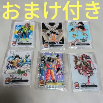 제일복권 드래곤볼 F상 ACLLECT 아크릴 스탠드 아크스타 6종