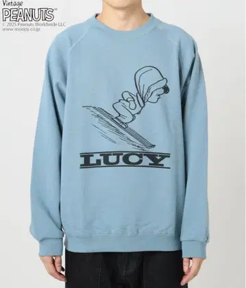 PEANUTS 피넛 루시 트레이닝복 맨투맨 스누피 XL