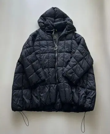 SEMICOUTURE 후디드 패딩 코트