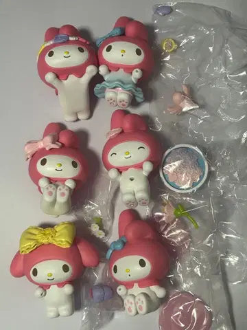 마이멜로디 피규어 6개 세트