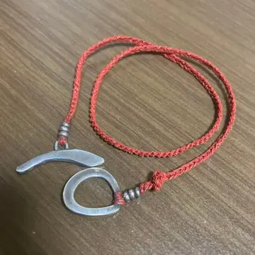 질 플래트너 팔찌 레드