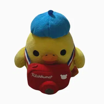 리락쿠마 키이로이토리 봉제 인형