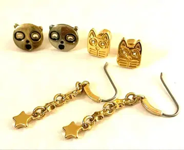 마크제이콥스 팬더와 고양이와 별 귀걸이 3세트!