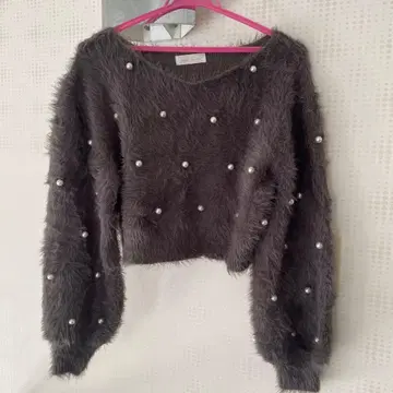 컨디션 최상 And Couture 펄 니트