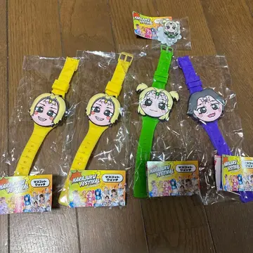 리얼피스 하라주쿠 페스티벌 마스코트 워치 아크릴 반지