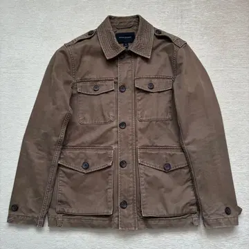바나나리퍼블릭 헌팅 자켓 브라운 사파리 자켓