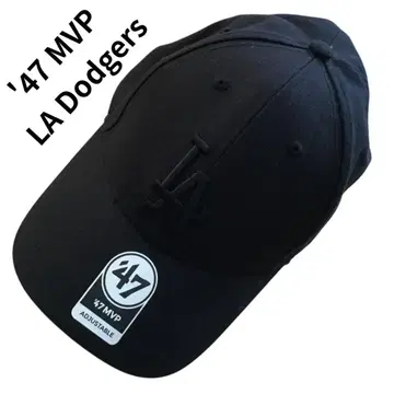 47 MVP LA Dodgers 블랙 베이스볼 캡