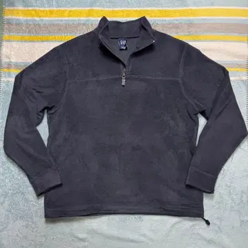 GAP 하프 지퍼 플리스 L 네이비