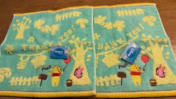 곰돌이 푸 타월 손수건 외 새상품 4개 세트