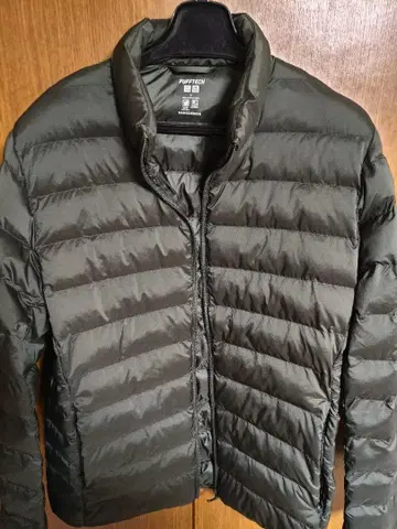 UNIQLO 퍼프 테크 자켓 OLIVE