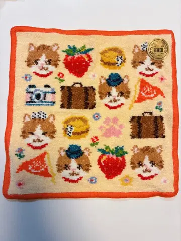 [ 레어*완판 ] 한정판 미사용 새상품 페이러 손수건 자란 콜라보