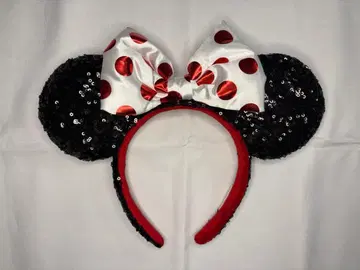 디즈니 머리띠 미니 폴카 도트 미국 한정판