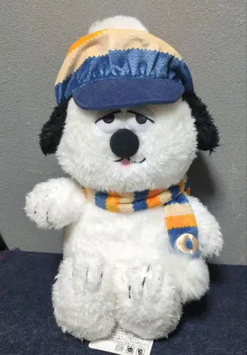 택 포함 새상품 스누피 올라프 윈터 올라프 S 머플러 2012 레어