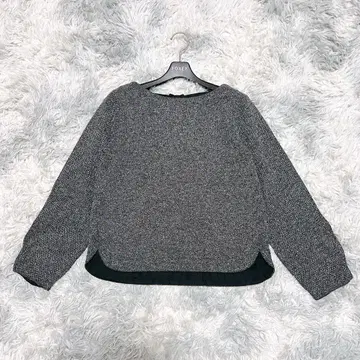 오파크 클립 38 티셔츠 올 패턴 블랙 출퇴근용 레이온 혼방 새상품급