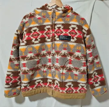 CUBE SUGAR 큐브 슈가 네이티브 무늬 보아 자켓 아우터