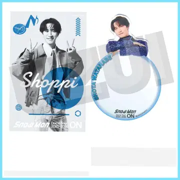 와타나베 쇼타 SnowMan 미러 스티커 클리어 스티커 2점 세트