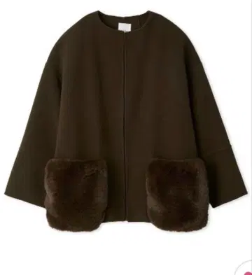 2way 퍼 포켓 리버 코트 미라 오웬 2024년 모델