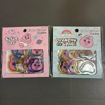 빤쮸토끼 플레이크씰 플레이크스티커 뽀송뽀송 통통 씰